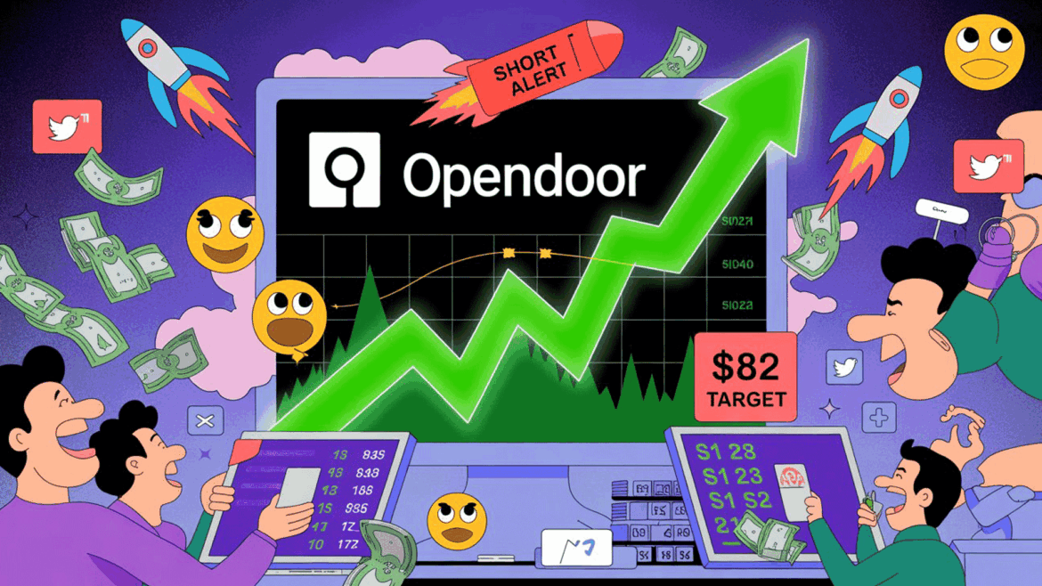 Opendoor Stock Skyrockets on Viral Hedge Fund Hype